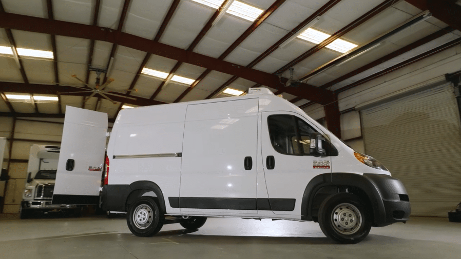Small Freezer Van